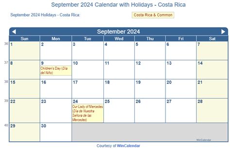 Events In Costa Rica September 2024