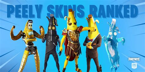 Unleash Your Inner Banana with Every Peely Skin in Fortnite