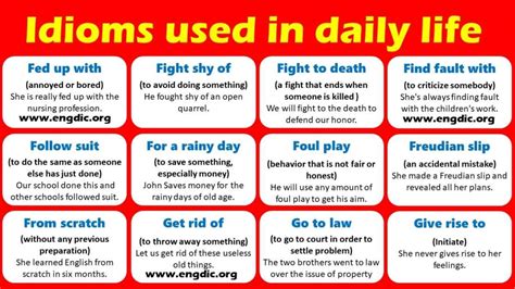 Everyday Idioms Using Get