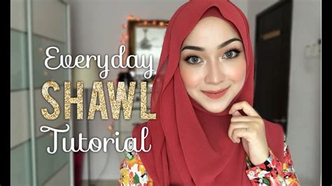 Everyday Shawl Tutorial 2 Hijab Styles YouTube