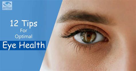Everyday Tips for Optimal Eye Health