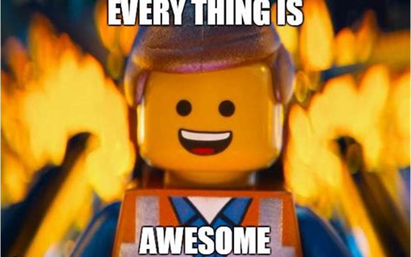 Everything Is Awesome Meme With Trump