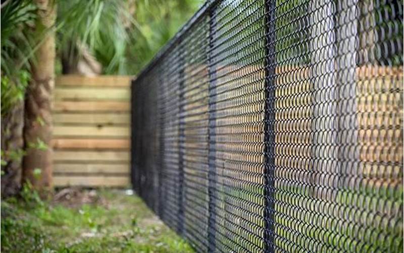 Everything You Need To Know About Black Privacy Link Fence