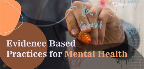 Evidence Based Mental Health Practices