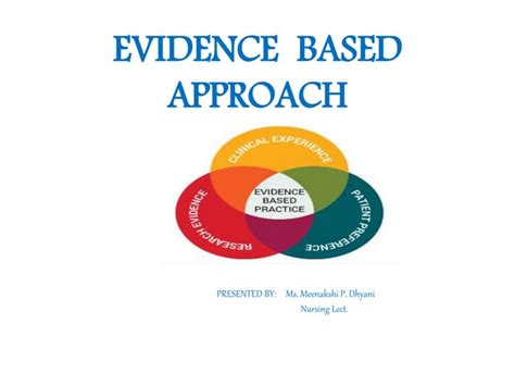 Evidence-Based Approach