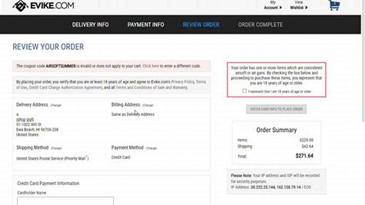 Evike Promo Code 2024