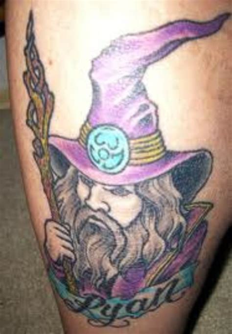 Evil Wizard Tattoos