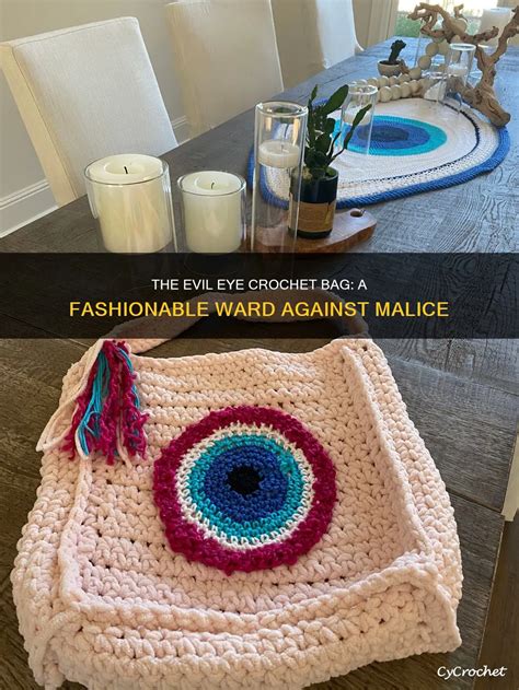 Evil Eye Crochet Bag