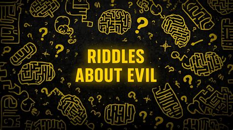 Evil Riddles And Answers
