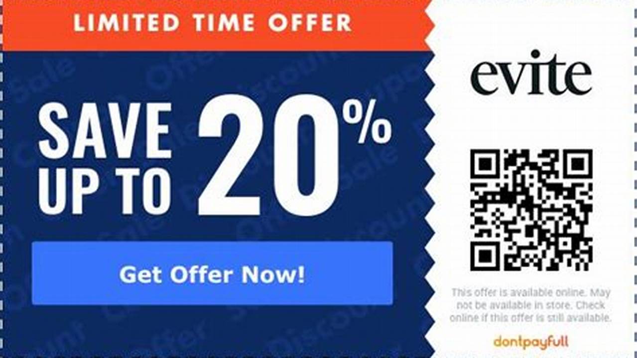 Evite Promo Code 2025