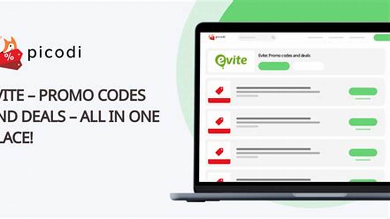 Evite Promo Code July 2024 Code