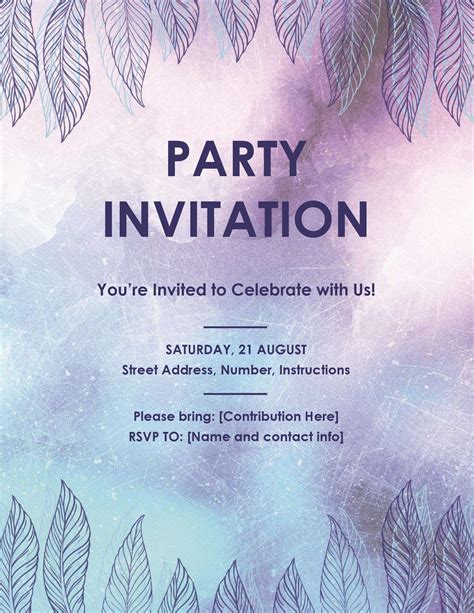 Evite Invitation Templates