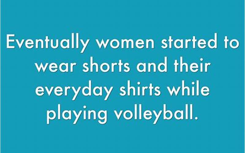 Evolution Of Volleyball Shorts