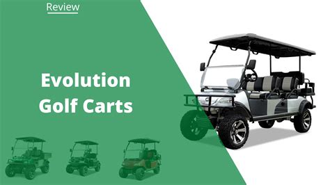 Evolution Golf Cart Specs