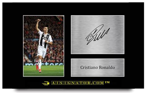 Evolution of Ronaldo's Signature
