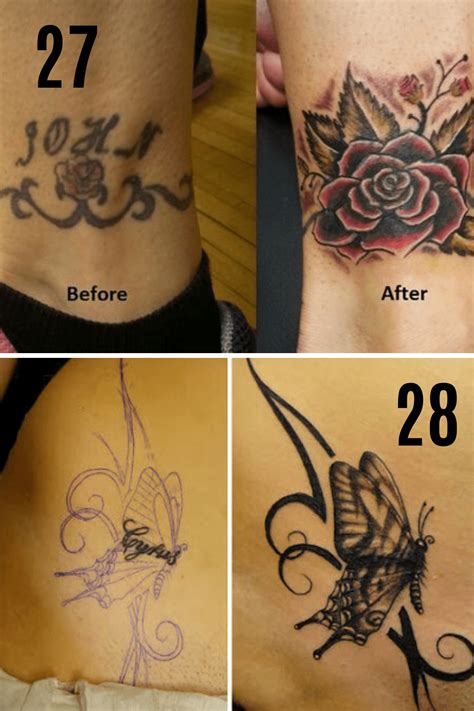 Ex Name Tattoo Cover Up