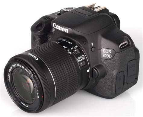 Example: Canon EOS 700D