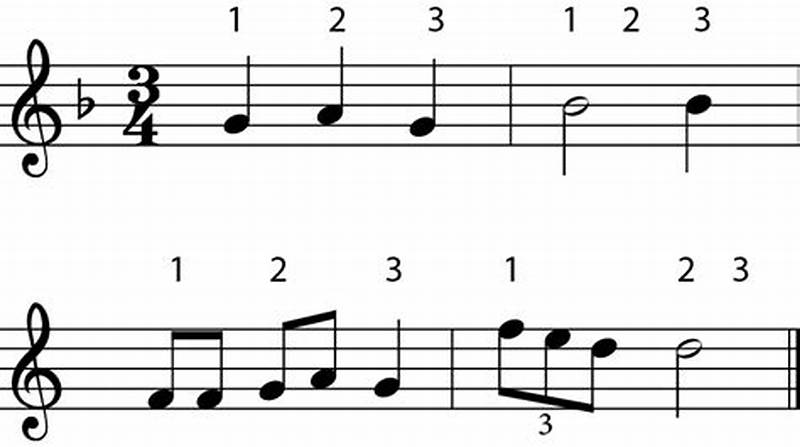 Example Of 3 4 Rhythmic Pattern