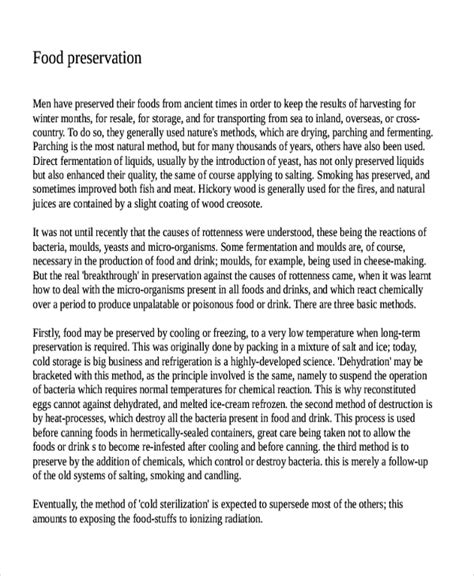 Example Of Informative Essay