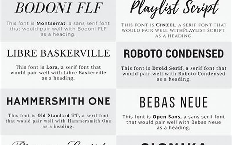 Examples Of Corporate Fonts