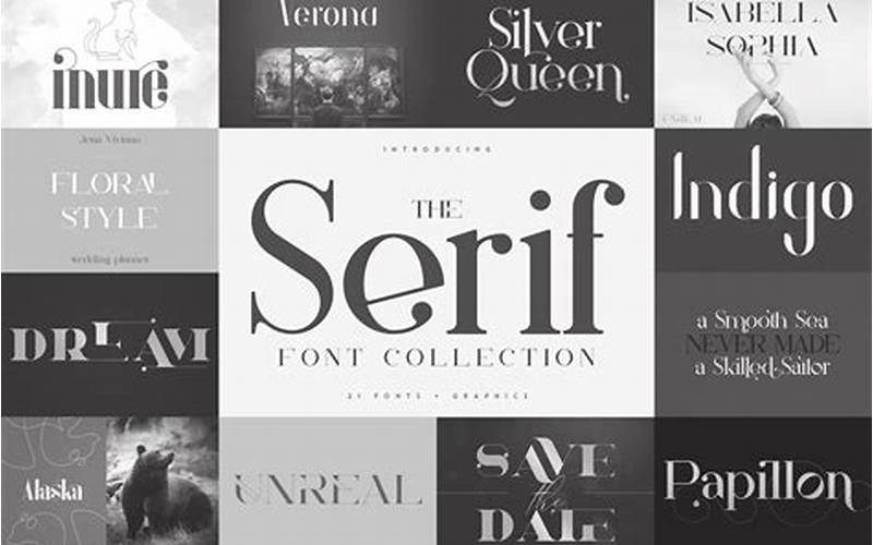 Examples Of Serif-Script Hybrid Fonts