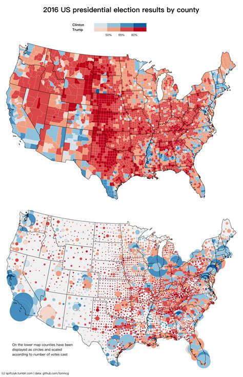 Examples of MAP implementation in various industries Map Of The 2016 Election Results