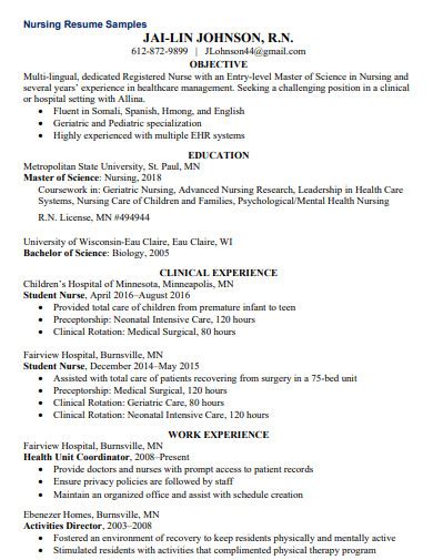 Mastering the Art of Nursing Resumes: Showcase Your Skills with these Impressive Examples!