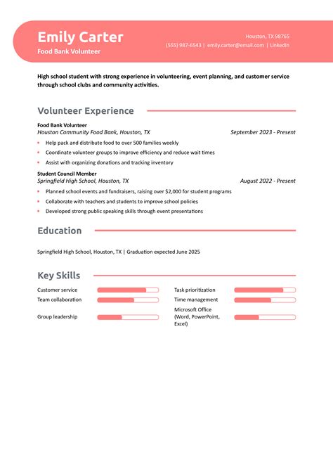 Ace Your Job Search: 10 Striking Examples of Winning Resumes for Teens