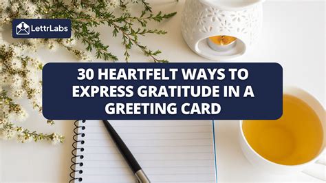 Examples of Heartfelt Greetings