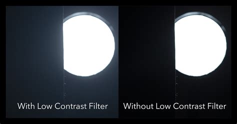 Examples of Low Contrast Filters in Action