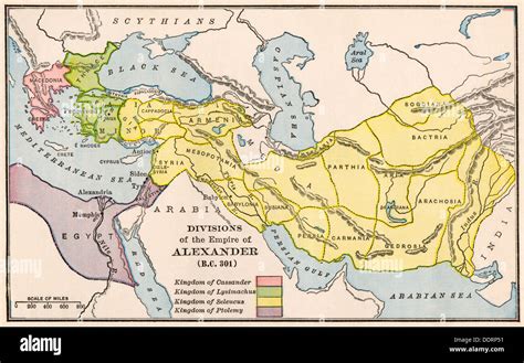 Alexander The Great Empire Map