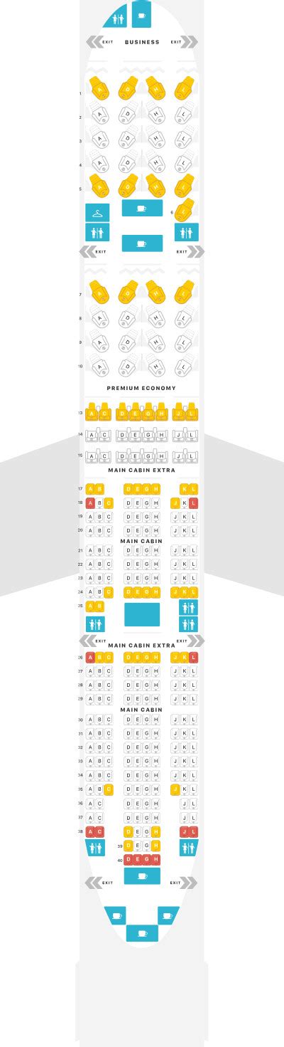 Boeing 777 200er Seat Map