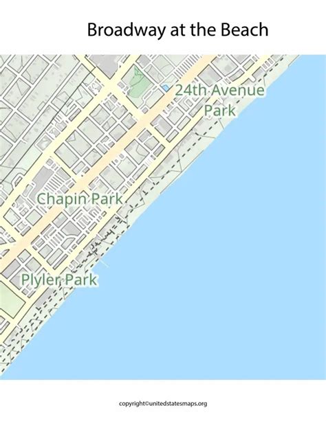 Example of MAP implementation in various industries Broadway At The Beach Map