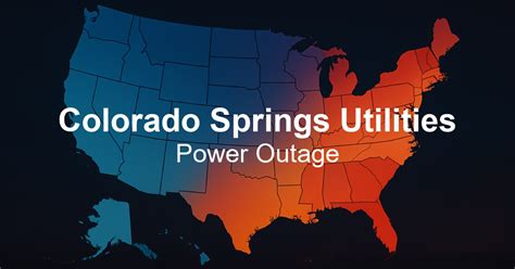 Colorado Springs Utilities Outages Map
