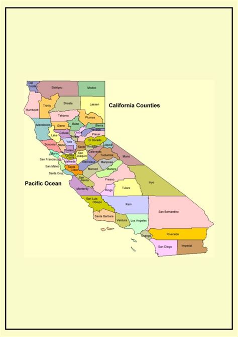 Map of Southern California