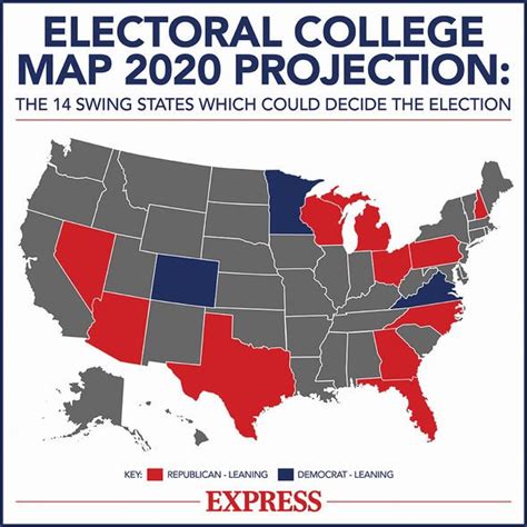 Examples of MAP implementation in various industries Electoral College Map 2020 Projection