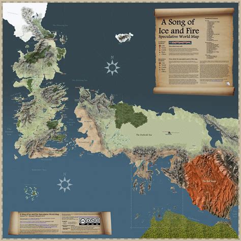 Game of Thrones Map HD