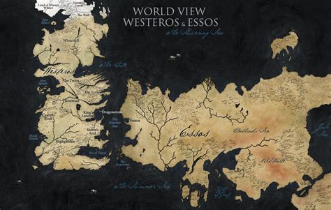 Games Of Thrones Kingdom Map