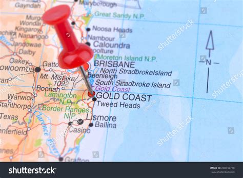 Gold Coast of Australia Map