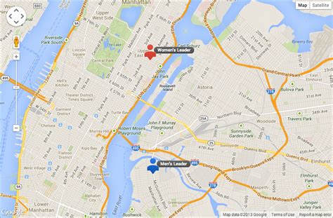 Google Map of New York