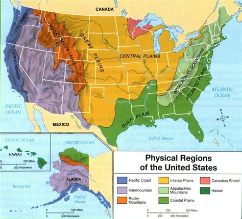 Great Plains on US Map