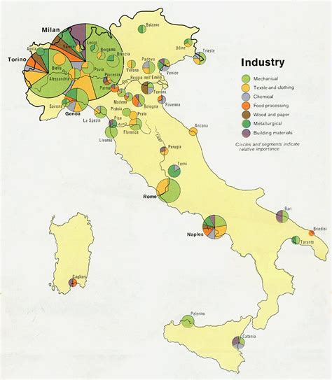 Examples of MAP Implementation in Various Industries in Italy on the World Map