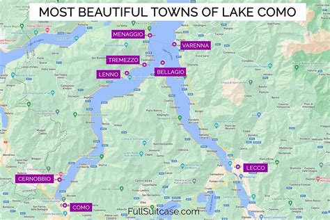 Lake Como Map