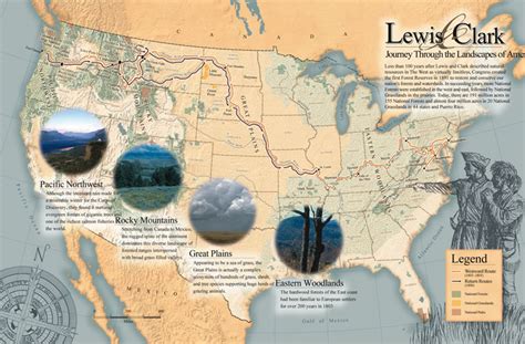 Examples of MAP Implementation in Various Industries: Lewis and Clark Map Route