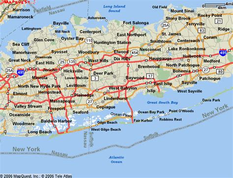 Example of MAP implementation in Long Island Map