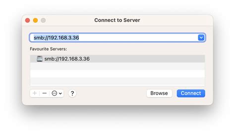 Map A Network Drive On A Mac