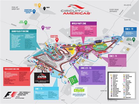 Map Circuit of the Americas