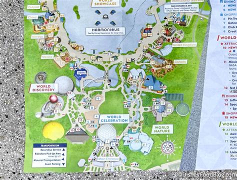 Map of Disney World Parks