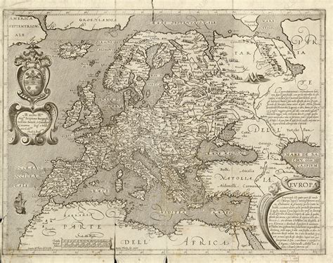 Map of Europe in 1600