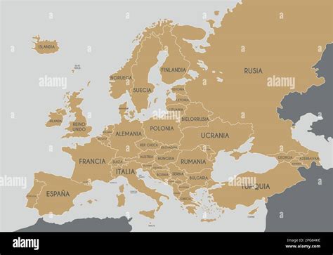 Examples of MAP implementation in various industries Map Of Europe In Spanish